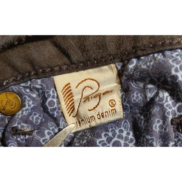 PAIGE Verdugo Jegging Jeans Womens Size 28 Blue Dark Wash Skinny Stretch - Picture 5 of 6